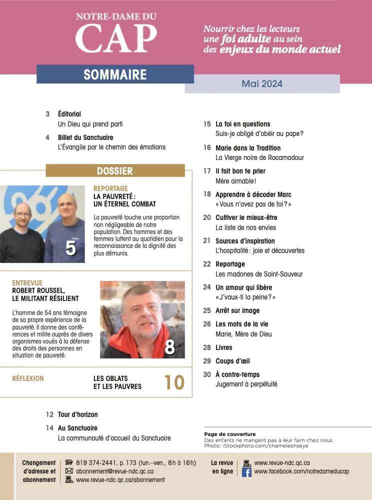Sommaire de La Revue NDC de Mai 2024