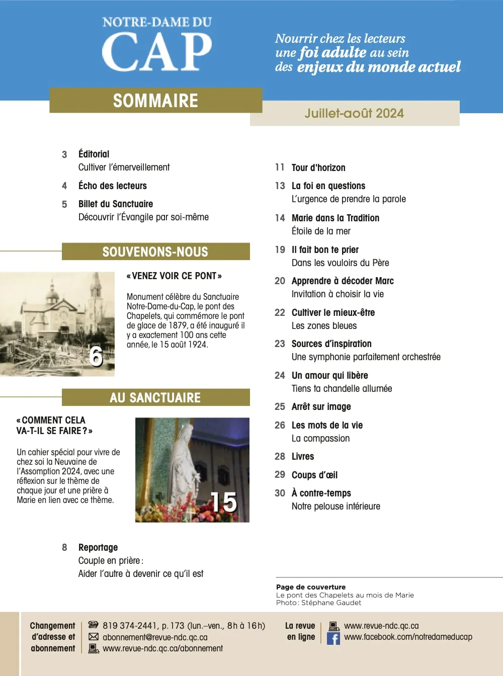 Revue NDC Juillet-Août 2024